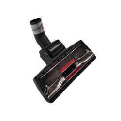 Combined brush with a large caster for vacuum cleaners ranging from 32mm diameter tubes - width: 28cm