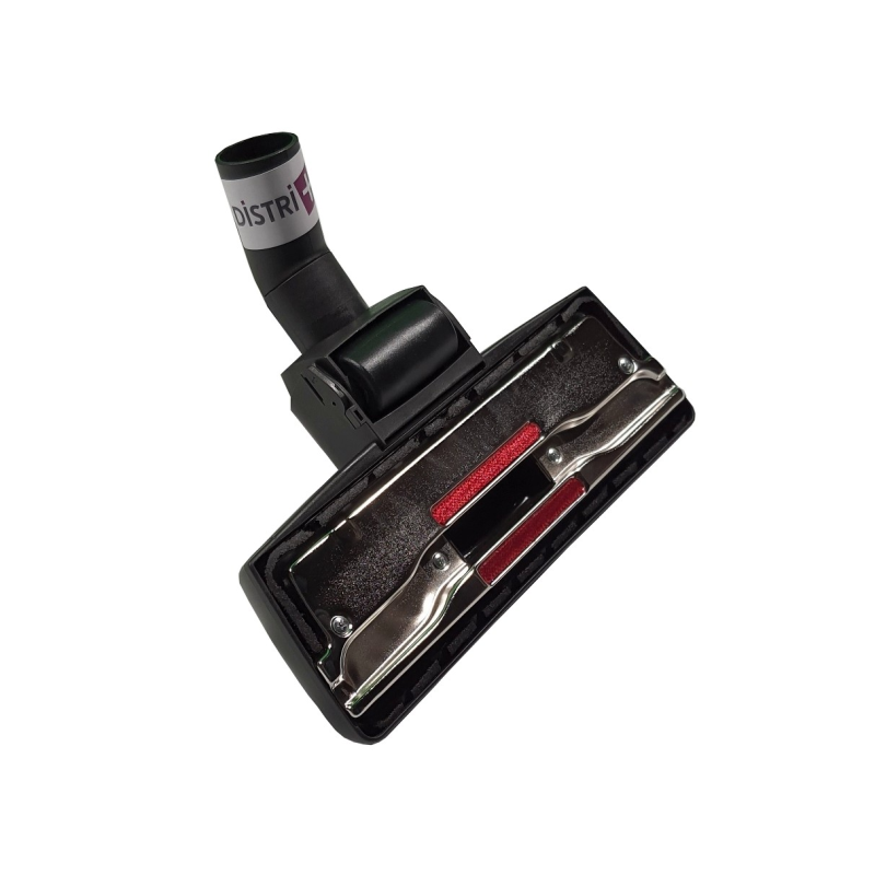Combined brush with a large caster for vacuum cleaners ranging from 32mm diameter tubes - width: 28cm