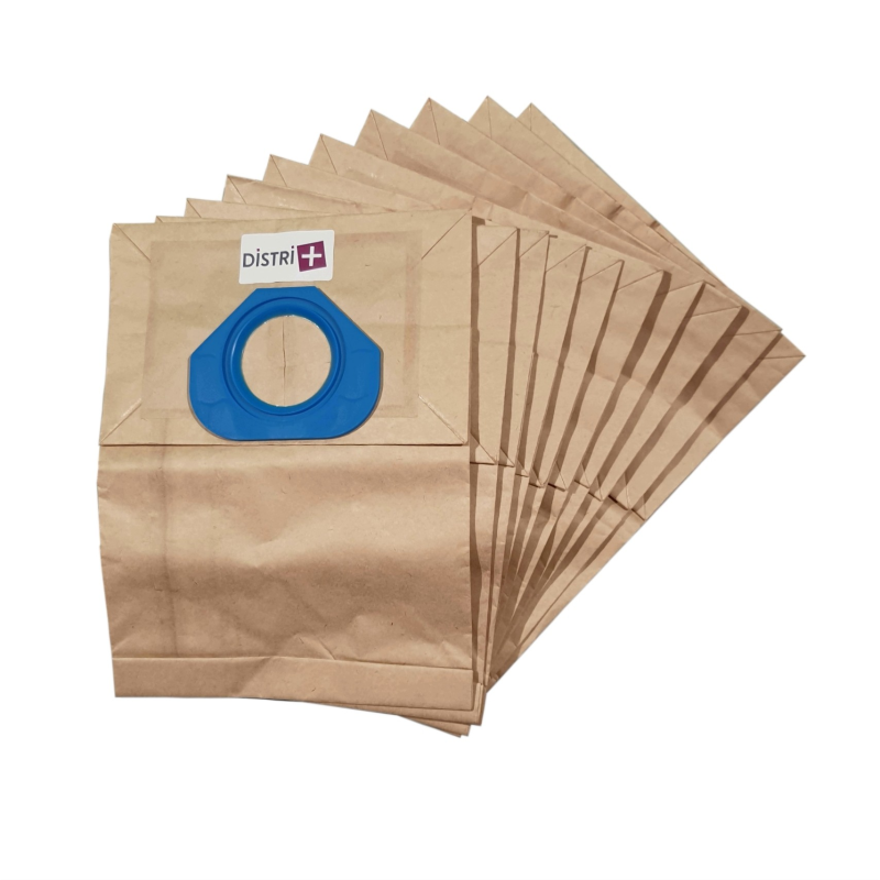 Vacuum cleaner bag compatible with Nilfisk GM80, GM90, GA70, GA71, GD90, GS80, GS90. - The pouch of 10 paper bags