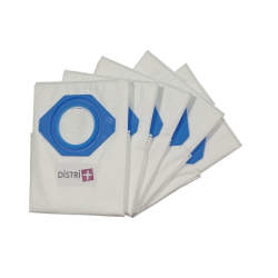 Vacuum cleaner bag compatible with Nilfisk GM80, GM90, GA70, GA71, GD90, GS80, GS90 ... - The 5 microfiber bag pocket
