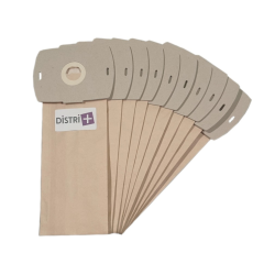 Vacuum cleaner bag compatible with Singer BN60, B400, T9 - AEG: Vampyrette, Combi, ... - The pouch of 10 paper bags