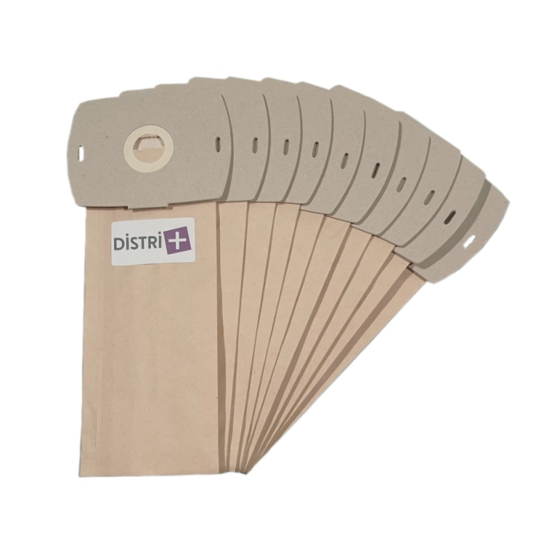 Vacuum cleaner bag compatible with Singer BN60, B400, T9 - AEG: Vampyrette, Combi, ... - The pouch of 10 paper bags