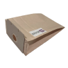 Vacuum cleaner bag compatible with AEG GR8, GR16, TK4000, Vampyrette, ... - Singer: Eole, T20 - The pouch of 10 paper bags