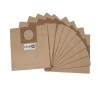 Staubsauger-Tasche kompatibel mit AKA / EIO 1300, 4020 - Alaska - Altic - Chromex AT2001, CH ... - Dicaff ... - der Beutel von 10 Papiertüten