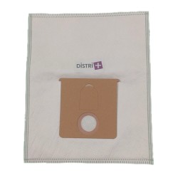 Sac aspirateur compatible avec BIRUM BR242E, BR243E - CURTISS E135, LUX120, HORN120 - FIRSTLINE... - La pochette de 5 sacs microfibre