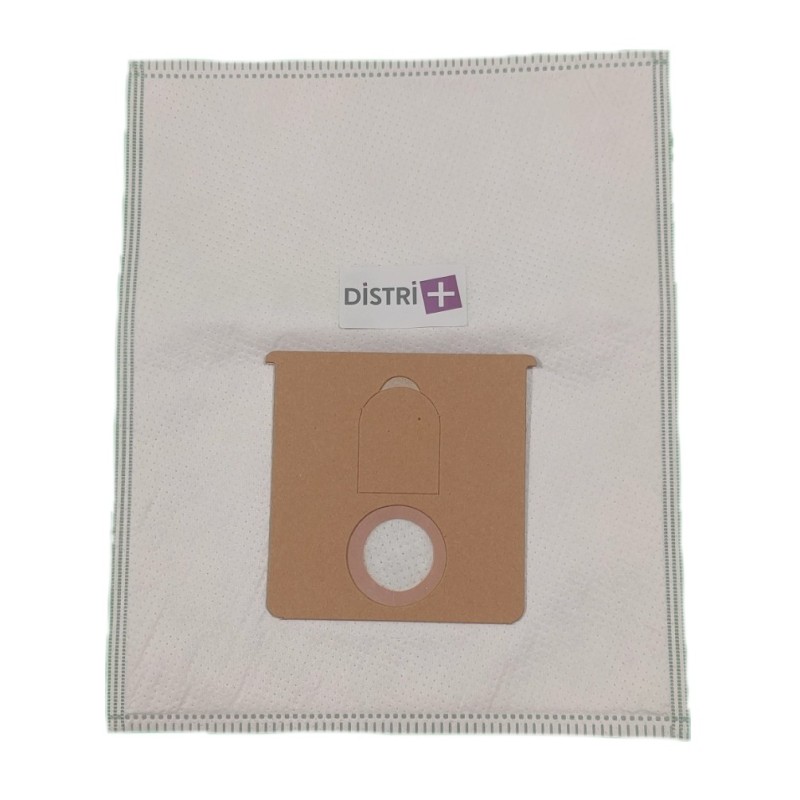 Vacuum cleaner bag compatible with Birum Birum BR242E, BR243E - Curtiss E135, Lux120, Horn120 - Firstline ... - The pouch of 5 microfiber bags