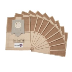 Vacuum cleaner bag compatible with Bosch / Siemens type D, type E, type F, type G, Type H - Pouch of 10 paper bags