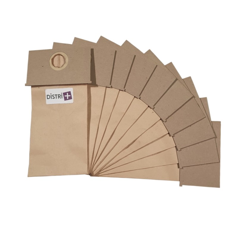 Vacuum cleaner bag with Tefal: Scopa - Chromex CH73 - Fakir Electronic Plus - Rowenta ZR45, RH45 - The 10 Paper Bags Pouch