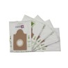 Vacuum cleaner bag compatible with AKA EIO 1400Elect, BS48, BS55 / 3, Domatic, Vision - Chromex CH263 BS83 / 1 ... - 5 microfiber bag pocket