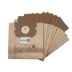 Sac aspirateur compatible avec ELECTROLUX COMPACT POWER, E16, HARMONY - TORNADO TO2400 à TO2760 - ALFATEC... - Pochette de 10 sacs papier