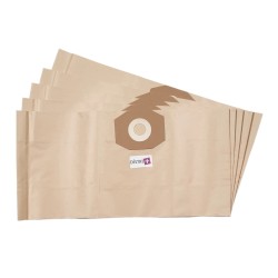 Staubsauger-Tasche Kompatibel mit Bluewind BWD20 - GISOWATT Lavamatic - Vetrella 4040, 4152, 4195, Triton - 5 Papiertüten Beutel