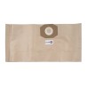 Vacuum cleaner bag compatible with BlueWind BWD20 - Gisowatt Lavamatic - Vetrella 4040, 4152, 4195, Triton - 5 Paper Bags Pouch