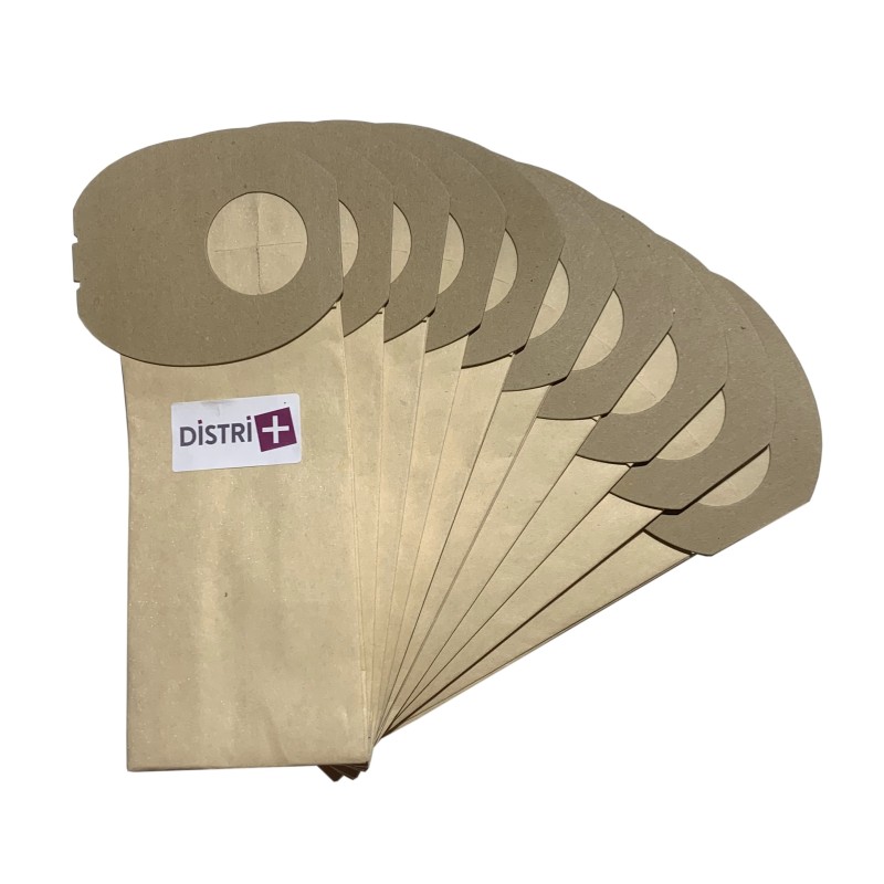 Vacuum cleaner bag compatible with Tefal - Tornado Harmony 900 / 1000- Electrolux Z601, Z701 - Progress- DPE - The 10 paper bag pocket