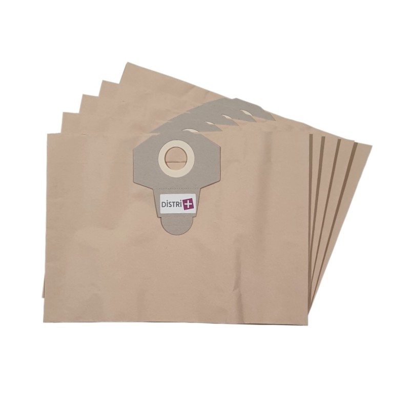 Aquavac Boxter, Excelente, Excelente bolsa de aspiradora - desde Longi SX500, XCA110 - Parkside - Einhel -...- 5 bolsas de papel