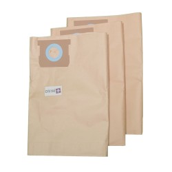 Aquavac EWT Goblin-Staubsauger-Tasche: CGNT45120303, Industrie 30, Industrie 35 Edelstahl ... - 3 Papiertüten