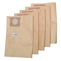 Kompatible Staubsauger-Tasche mit Aquavac EWT Goklin: CFNT45120303, Industrie 30, Industrie 35 Edelstahl ... - Die Abdeckung 5 Papiertüten