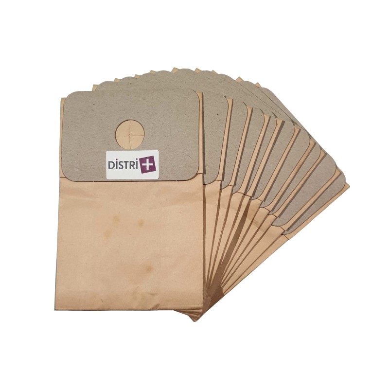 Vacuum cleaner bag compatible with Dilem ETA: ET405, Turbofee - The pouch of 10 paper bags
