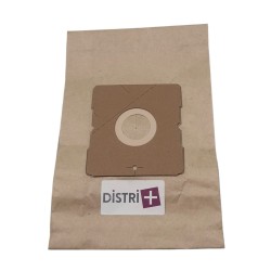 Vacuum cleaner bag compatible with AEG GR50, Smart 366 - Daewoo Quiet, Koala, RC105 - from Longhi QZ11 ... - The pouch of 10 paper bags