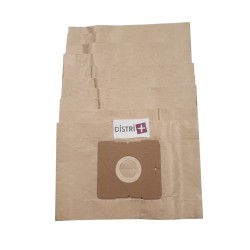 Vacuum cleaner bag compatible with AEG GR50, Smart 366 - Daewoo Quiet, Koala, RC105 - from Longhi QZ11 ... - The pouch of 10 paper bags