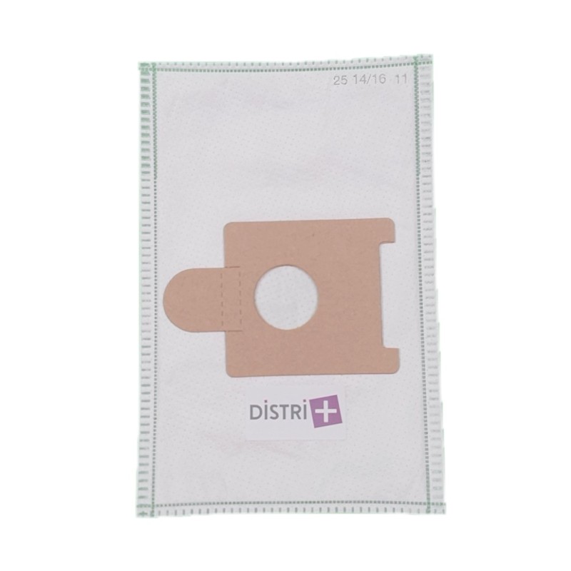 Bolsa de aspiradora compatible con PowerPack Moulinex, BQ1, BQ2, BQ3, Effimax, DJ1, DJ5- 5 bolsas de microfibra
