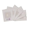 Vacuum cleaner bag compatible with Moulinex / Rowenta: City Space, Power Space ... - LG Turbo, Ventana - 5 microfiber bags pocket