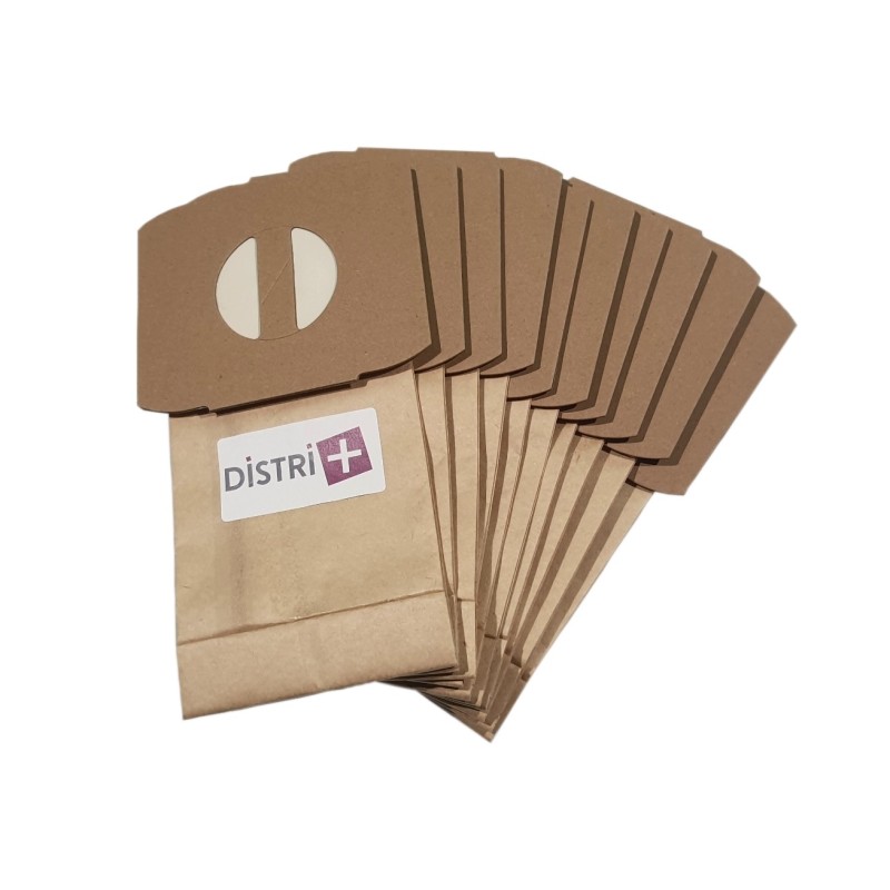 Bolsa de aspiradora compatible con Electrolux D118, D138, el mayordomo, Z108 - Menalux B08 - La bolsa de 10 bolsas de papel