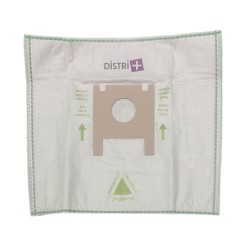 Compatible vacuum cleaner bag with Moulinex Calor Balloon - Rowenta Z455, Artec, Spongo, Tonixo, RS700 to RS799 ... - The 5 microfibre bags pocket