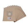 Vacuum cleaner bag compatible with Hoover Telios, Sensory, Amigos, H30, H52, H60.- 10 Paper Bags Pouch
