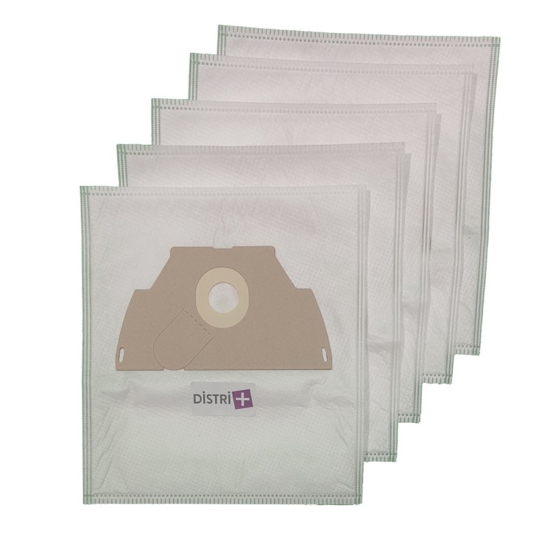 Bolso de aspiradora de Mondo Electrolux, contorno, E46, E49 - Tornado Elyps, Globe trotted ... - El bolsillo de 5 bolsas de microfibra