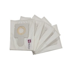 Sac aspirateur compatible avec CURTISS ATB14, OPTIMA, PRIMO, SOLO - KNEISSEL RONDO, UC2, UC3, VT15... - La pochette de 5 sacs microfibre