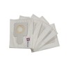 Vacuum cleaner bag compatible with Curtiss ATB14, Optima, Primo, Solo - Kneissel Rondo, UC2, UC3, VT15 ... - The 5 microfibre bags pocket