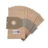 Vacuum cleaner bag compatible with EUREKA M TEC 103, 105, 107 DH27 - LG Goldstar Fuzzy, Limpio, Shark ... - The pouch of 10 paper bags