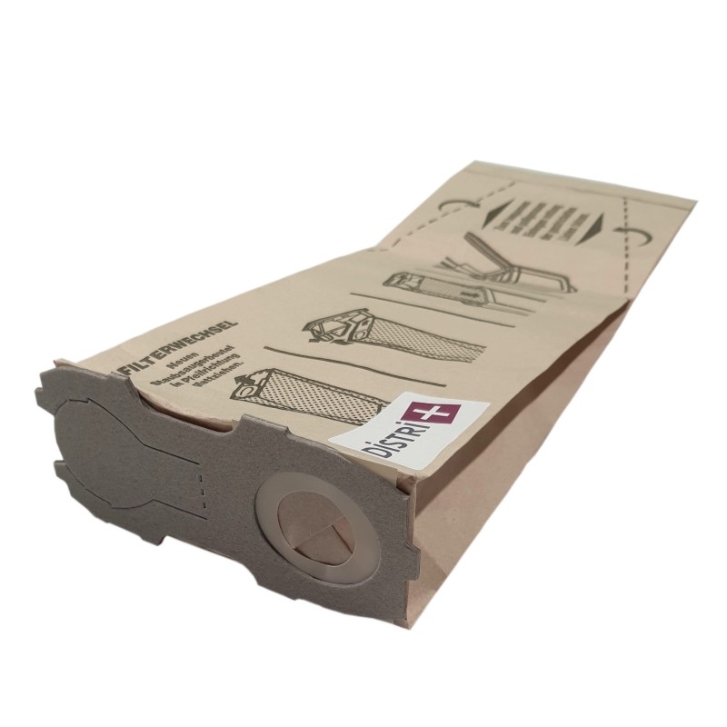 VORWERK VK118, VK119, VK120, VK121, VK122, ET340 - Menalux B48 - La bolsa de 5 bolsas de papel