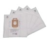 Vacuum cleaner bag compatible with Nilfisk GM200, GM210, GM300, GM400, Elite, Extreme, King. - The cover of 5 microfiber bags
