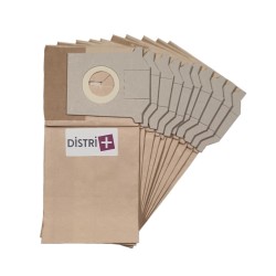 Vacuum cleaner bag compatible with Bosch 460761, BHS21, BHS4000 in BHS4999, BHZ4AF1, Flexa, Typ S ... - The pouch of 10 paper bags