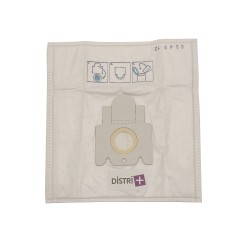 Staubsauger-Tasche mit Miele S140 in S165, S168, S190, S198, Typ E, Typ K / K, Allergy Control - der 5 Mikrofaserbeutelbeutel