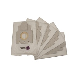 Vacuum cleaner bag compatible with Miele S140 at S165, S168, S190, S198, Typ E, Typ K / K, Allergy Control - The 5 microfiber bags pouch