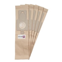 Vacuum cleaner bag compatible with Hoover Purepower, U3120 to U3599, H20, H20A, Red Zac ... - Hanseatic 637.578 - The cover of 5 paper bags