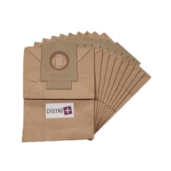 Bolsa de aspiradora compatible con Blueky-Bluewind BSC105 - de Longhi Prima, XTS120 a XTS135 - La bolsa de bolsas de papel 10