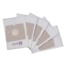 Vacuum cleaner bag compatible with LG Goldstar Fantom, Alfomax, Barbi, Crystal, Cocco, Keon, Maxpower ... - The 5 microfiber bag pocket