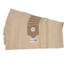 Vacuum cleaner bag compatible with Karcher K1000, 1000, 5200, T171, T191, Winner Vac 1000, 1200, 69042160, 69042180, 69042390. etc. - Pouch of 5 paper bags