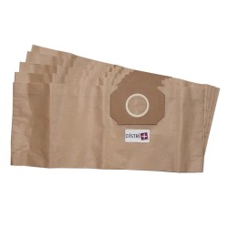 Vacuum cleaner bag compatible with bauknecht- aeg gr30, multi 300 vampyre - Gisowatt Brico, Lavamatic - Hoovet jet n wash ... - Pouch of 5 paper bags