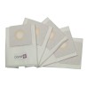 Bolso de vacío de la taza de Nilfisk, Neo, Fuerza, Go, One - GA386, GA420, GA430, GA440 ..- 5 bolsas de microfibra