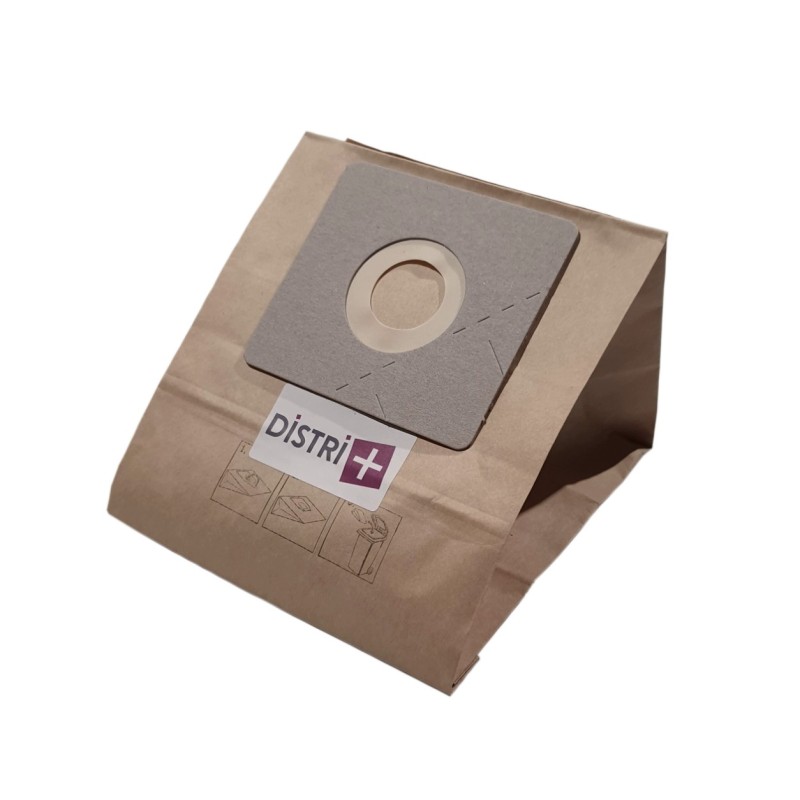 Bolso de vacío de la taza de Nilfisk, Neo, Fuerza, Go, One - Gleanan GA386, GA420, GA430, GA440 ..- 5 bolsas de papel