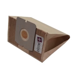 Staubsauger-Tasche kompatibel mit Domeos ASP2000, ASP2010 - ELCOTEC ORION 1500 - Zelmer Orion Z1500, Twist - Die 10 Papiertüten Beutel