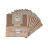 Vacuum cleaner bag compatible with Domeos Asp2000, ASP2010 - Elcotec Orion 1500 - Zelmer Orion Z1500, Twist - The 10 Paper Bags Pouch