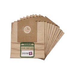 Vacuum cleaner bag compatible with Daewoo Fortis, RC6005, RC6006, RC7003, RC7004, RC7005, RC7009, S-Class ... The pouch of 10 paper bags