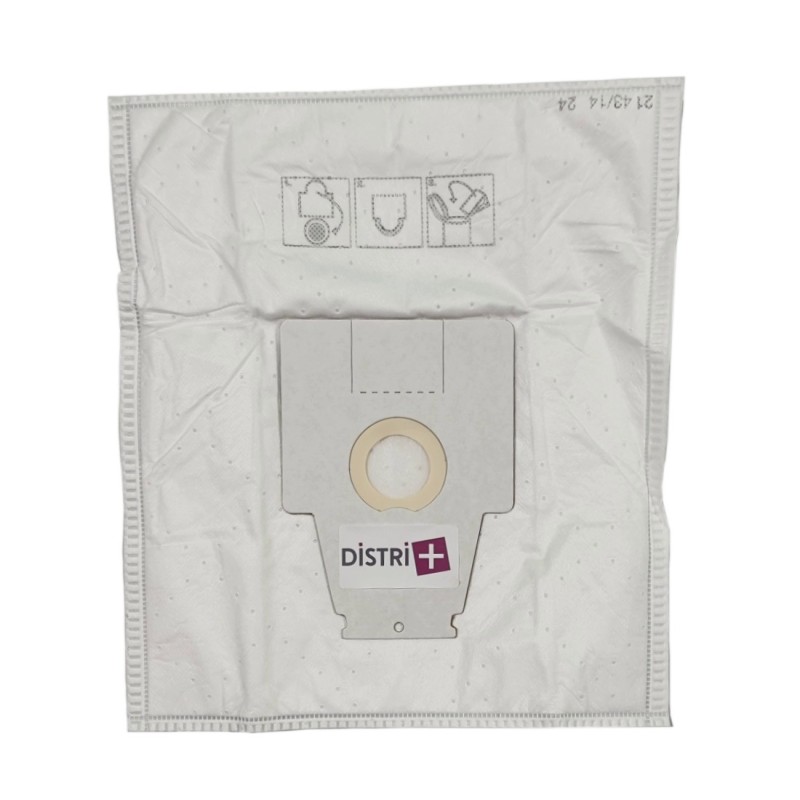 Vacuum cleaner bag compatible with Bosch / Siemens Typ M, Typ P, Ergomax, Ergomaxx, BSG8 .., VS08 .., ... - The pouch of 5 microfiber bags