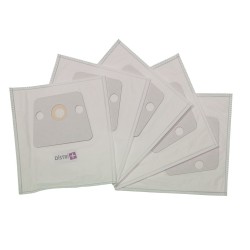 Bolso de vacío Rowenta Neo, Soam, Amatista, ZR480, RO420, RO450, RO460, RO1233 ... - 5 bolsas de microfibra