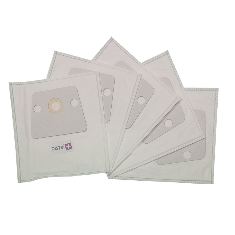 Bolso de vacío Rowenta Neo, Soam, Amatista, ZR480, RO420, RO450, RO460, RO1233 ... - 5 bolsas de microfibra